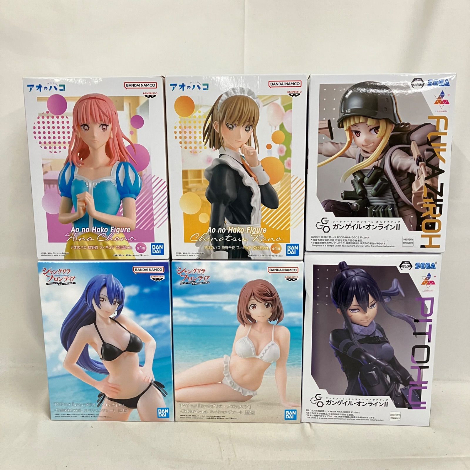 未開封 美少女 フィギュア まとめ 6個セット SF1690 c107 - メルカリ