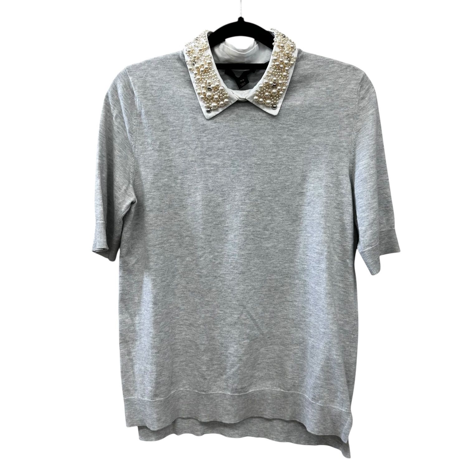 LOUIS VUITTON / ルイヴィトン ニットTシャツ 半袖ニット ビジュー