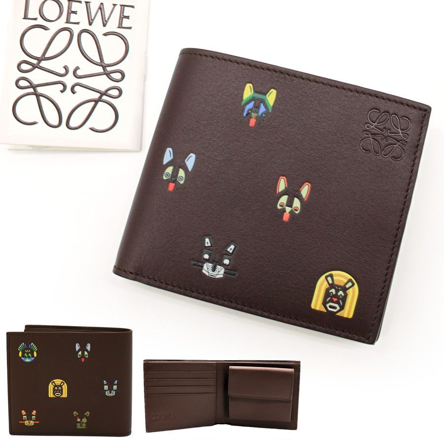 新品商品】LOEWE ロエベ (C643501X19) LOEWE x Louis Wain 二つ折り