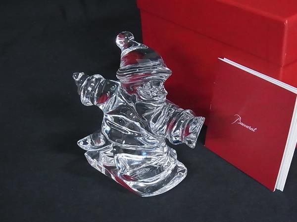バカラ Baccarat クリスマスオーナメント 2002 サンタクロース Baccarat】新作！サンタクロース オーナメント 2002 クリスマス