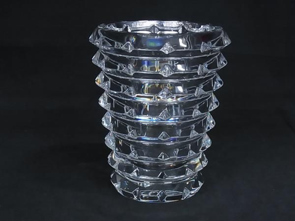 □新品同様□ Baccarat バカラ アルルカン クリスタルガラス フラワー