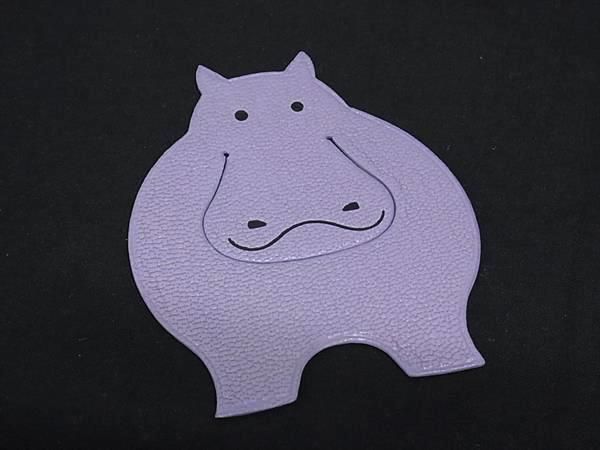□新品□未使用□ HERMES エルメス ピカブック レザー ヒポポタマス