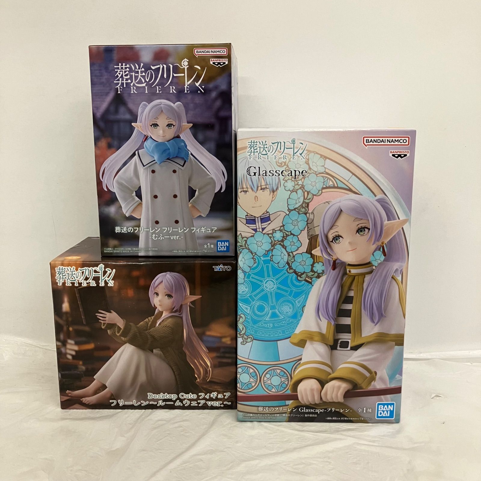 未開封 葬送のフリーレン フリーレン Glasscape Desktop Cut フリー