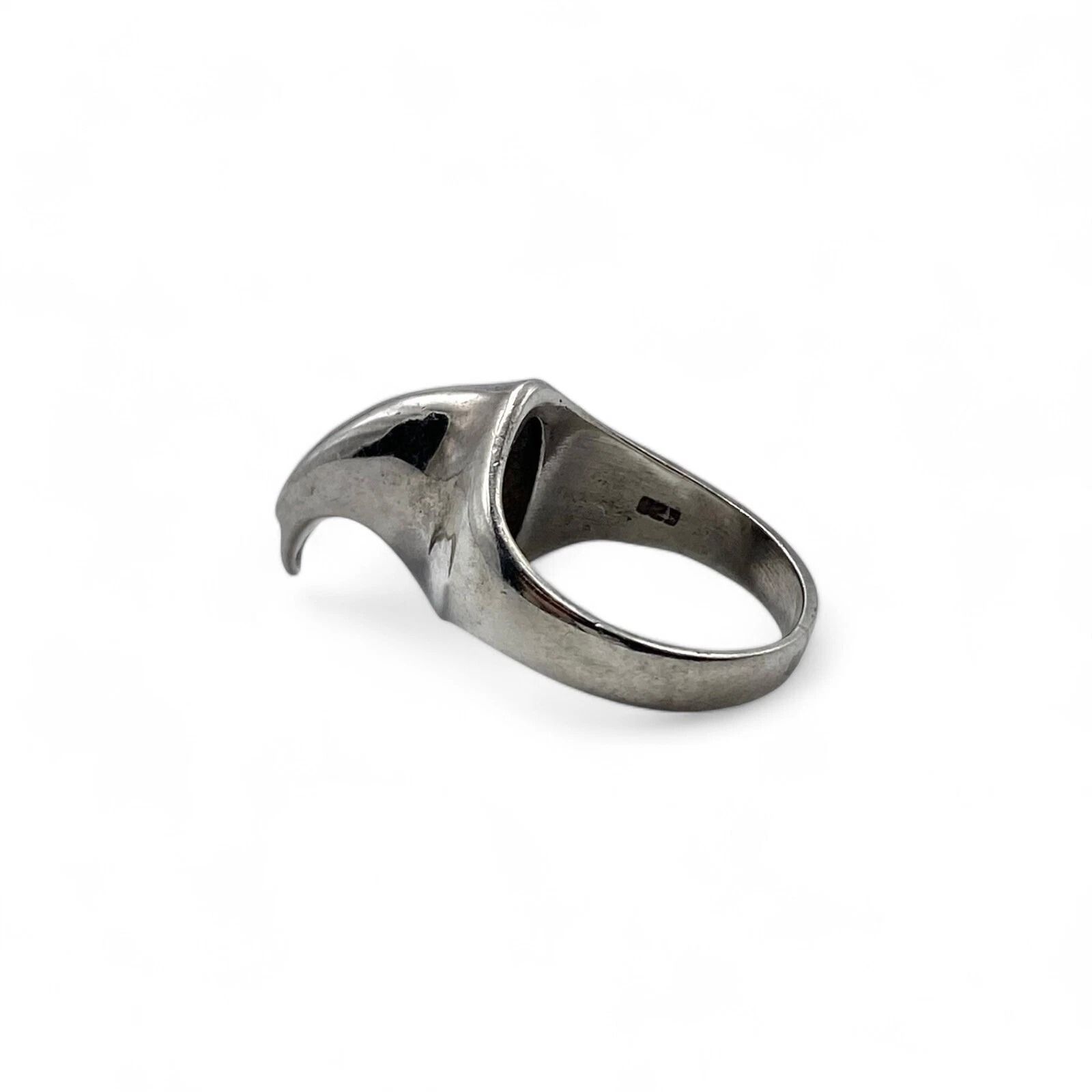 鋭利なフォルム】ホーン Silver 925 刻印 90s Vintage Ring シルバー 