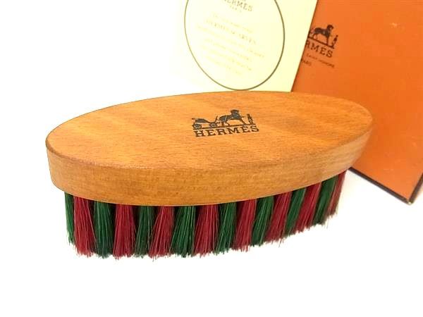 □新品同様□ HERMES エルメス 馬用ブラシ ホースブラシ ダンディ