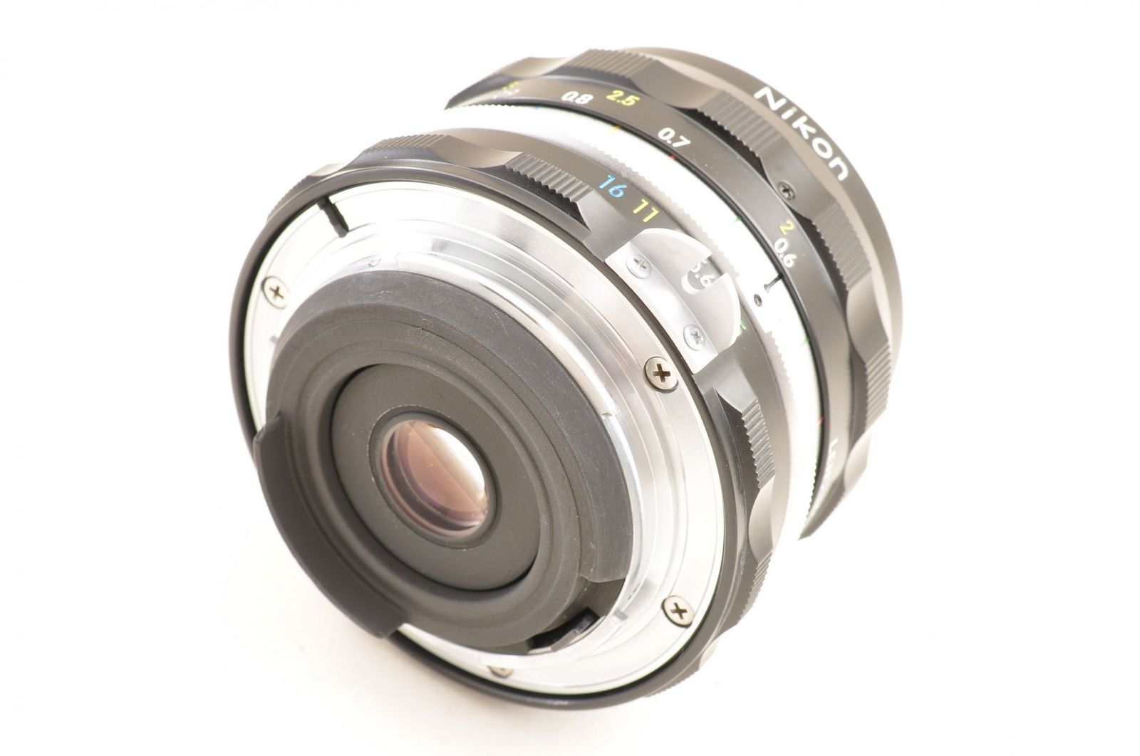 Nikon Nikkor-H.C Auto 28mm F3.5 非Ai MF 広角レンズ Box,フード