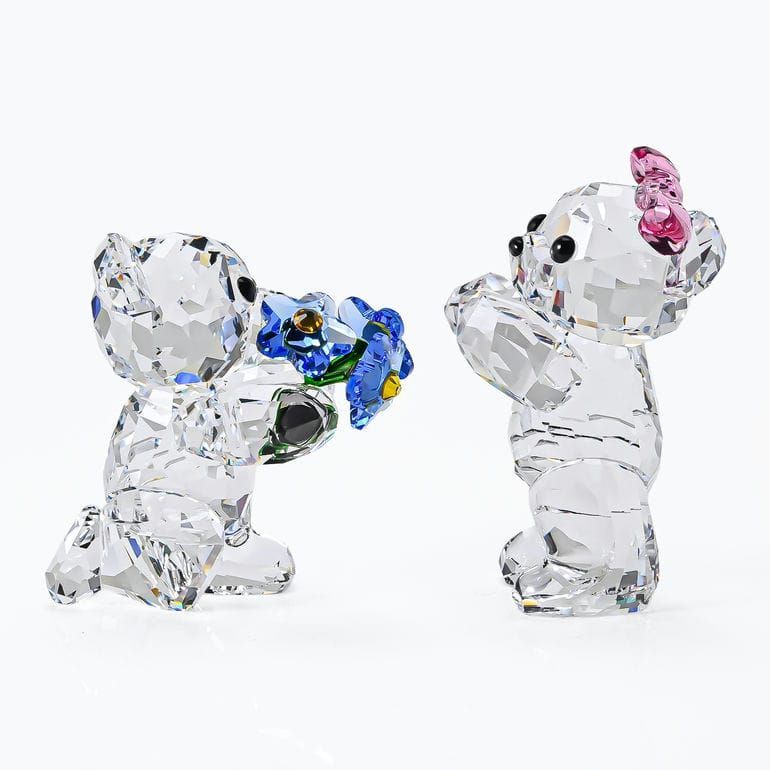 SWAROVSKI クリスタル　ベア- You and I 美術品・アンティーク・コレクション SWAROVSKI クリスタル ベア- You