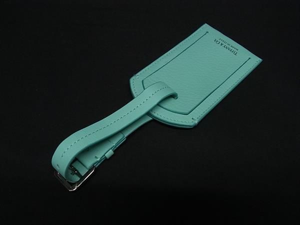 □極美品□ TIFFANY＆Co ティファニー 1837 レザー ネームタグ