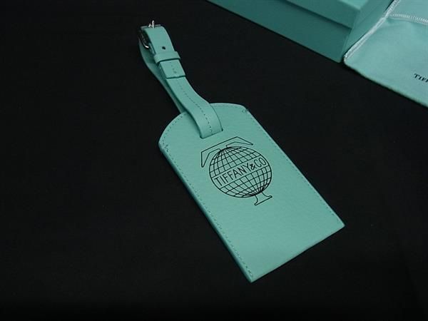 □極美品□ TIFFANY＆Co ティファニー 1837 レザー ネームタグ