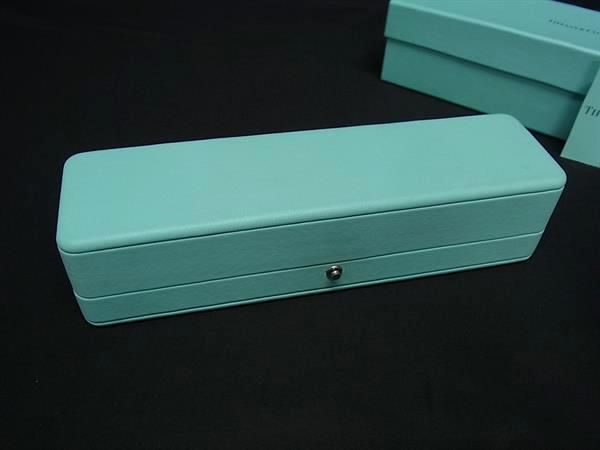 ★新品★ティファニー　ジュエリーケース □美品□ TIFFANY＆Co ティファニー レザー アクセサリーケース