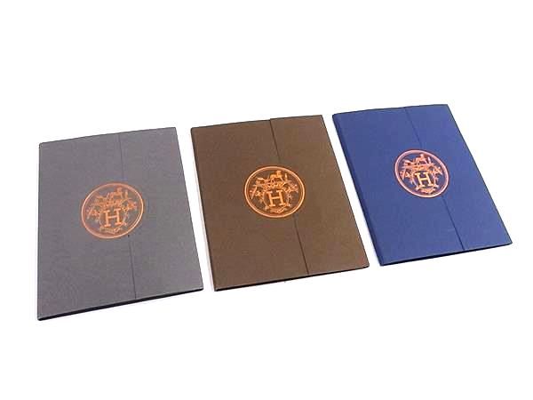 □極美品□ HERMES エルメス メモ帳 付箋 文房具 ステーショナリー 3点