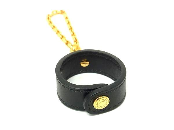 □極美品□ HERMES エルメス レザー グローブホルダー 手袋ホルダー