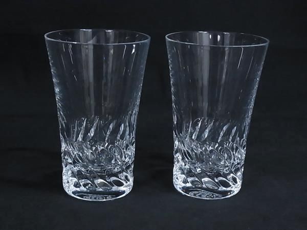 Baccarat バカラ グラスジャパン グローリア クリスタルガラス タンブラー テーブルウェア 2客セット クリア BS 1611