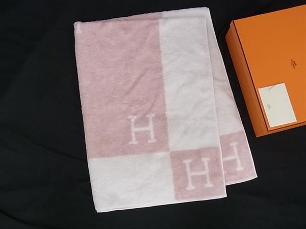 □新品□未使用□ HERMES エルメス アヴァロン コットン100％ バス