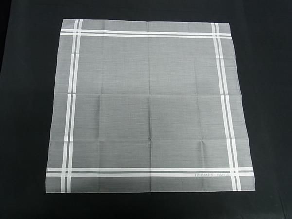 □新品□未使用□ HERMES エルメス コットン100％ ハンカチ
