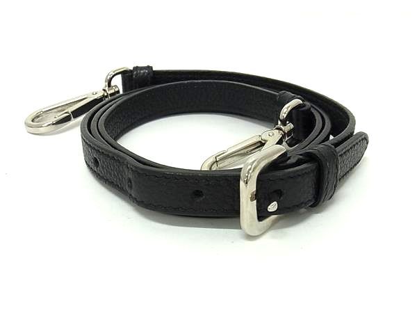 □美品□ PRADA プラダ レザー バッグ用 ショルダーストラップ 斜め