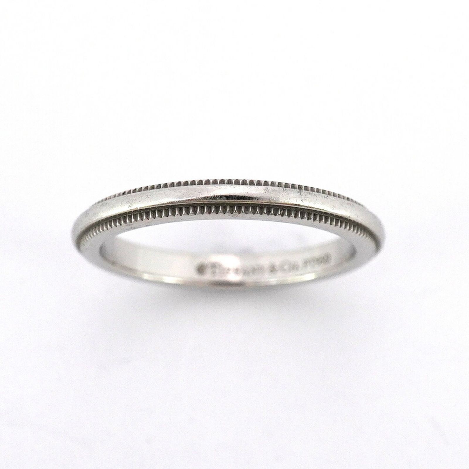 専用ですTIFFANY ティファニー ミルグレイン リング 6号 Pt950 ティファニー(Tiffany) ティファニー リング ミルグレイン Pt950