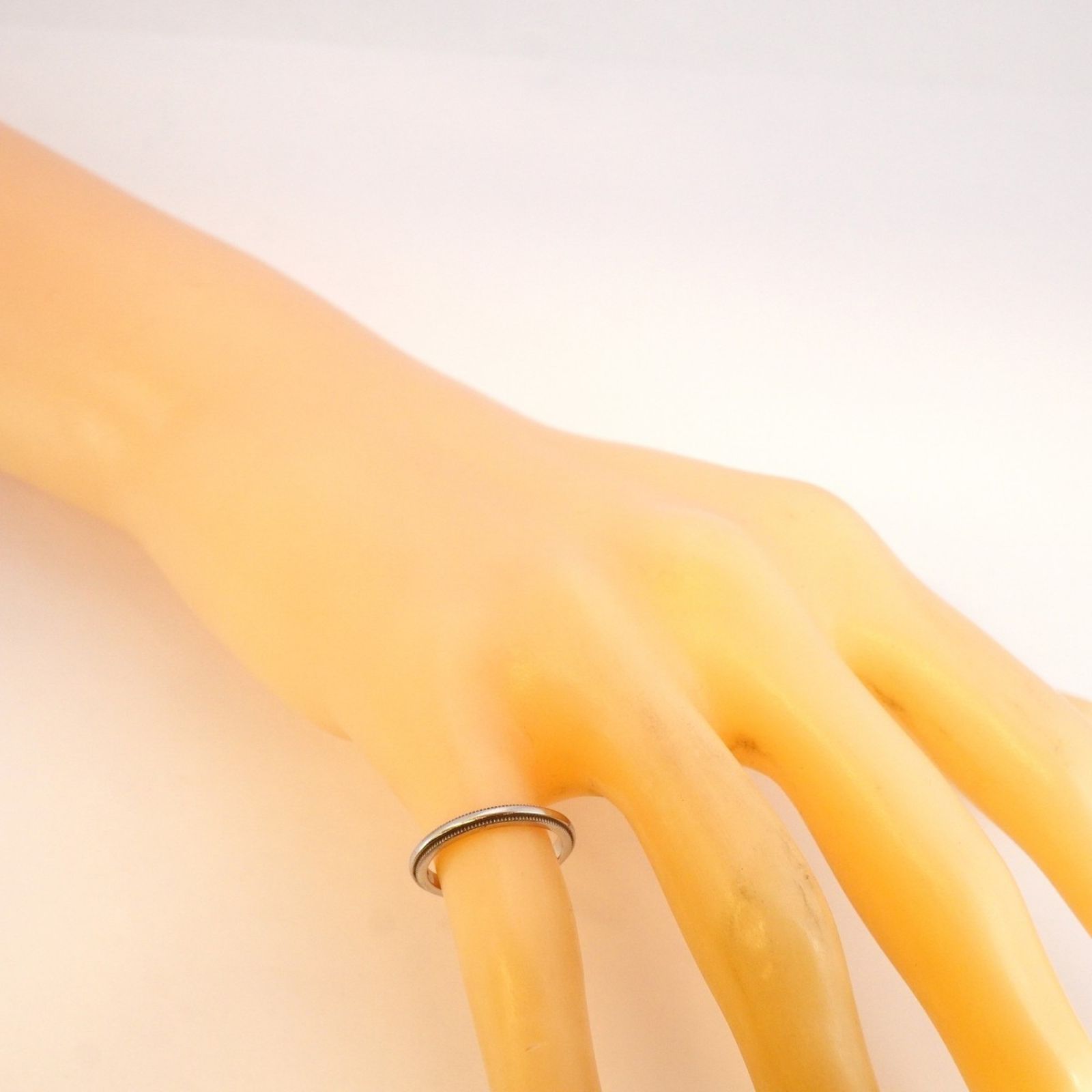 ティファニー(Tiffany) ティファニー リング ミルグレイン Pt950