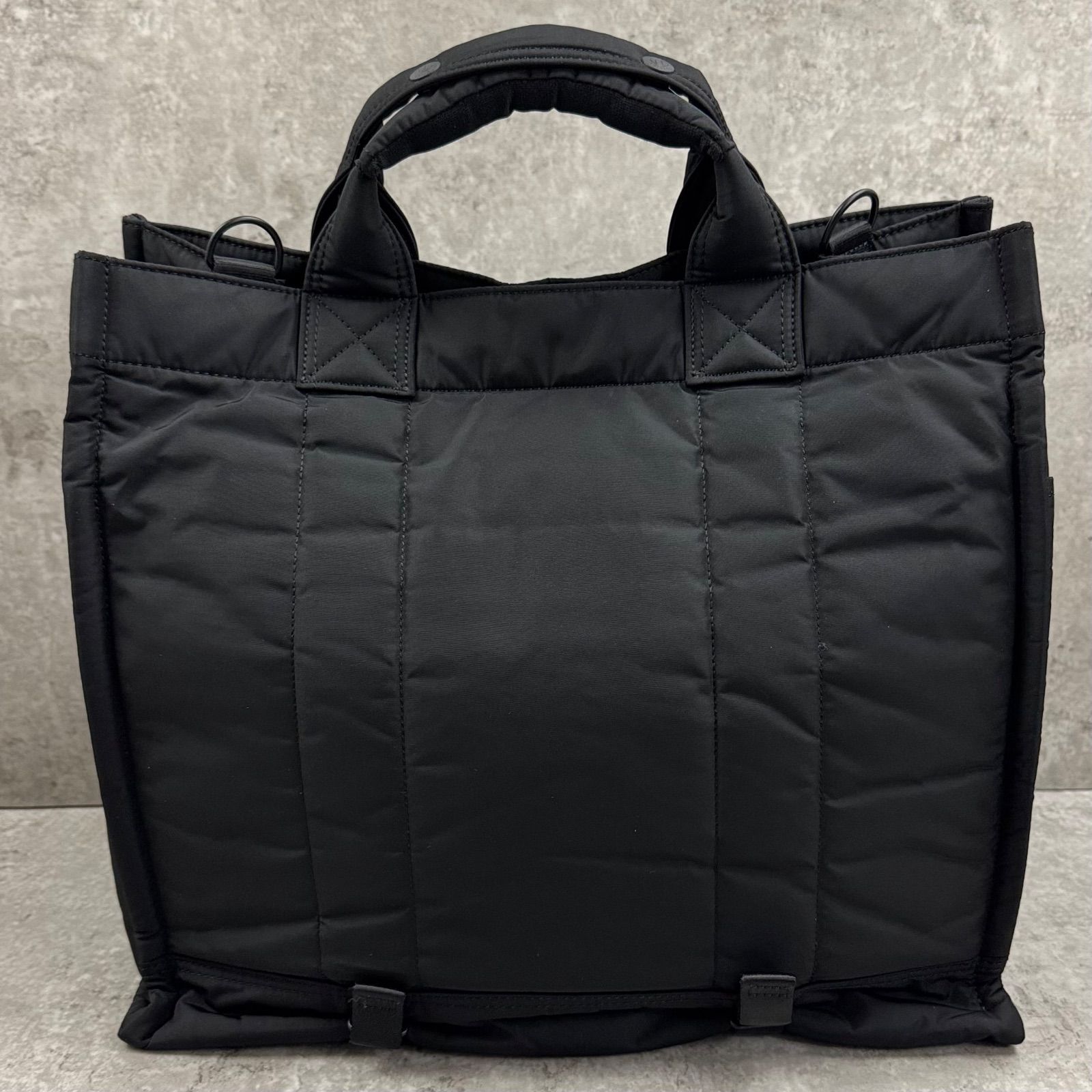 未使用級✨ポーター センシズ トートバッグL 2way ショルダー 黒 保存袋 美品】PORTER SENSES TOTE BAG(L) ポーター センシズ トートバッグ L
