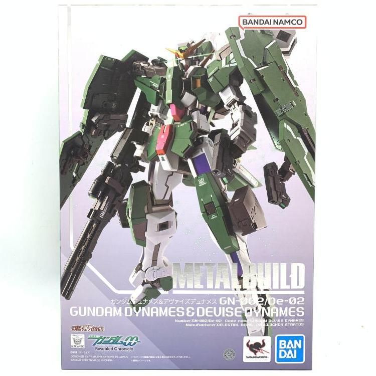 中古】未開封)METAL BUILD ガンダムデュナメス&デヴァイズデュナメス