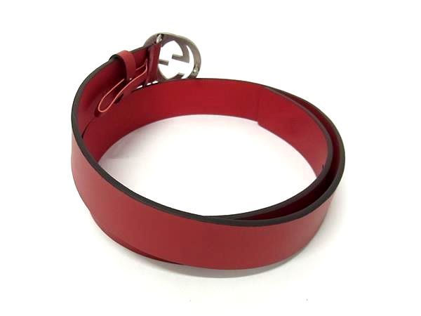 □新品□未使用□ GUCCI グッチ 546389 インターロッキングG レザー