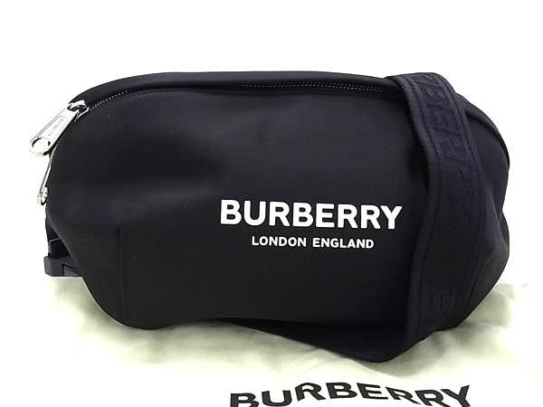 □新品同様□ BURBERRY バーバリー ソニー ナイロン ボディバッグ