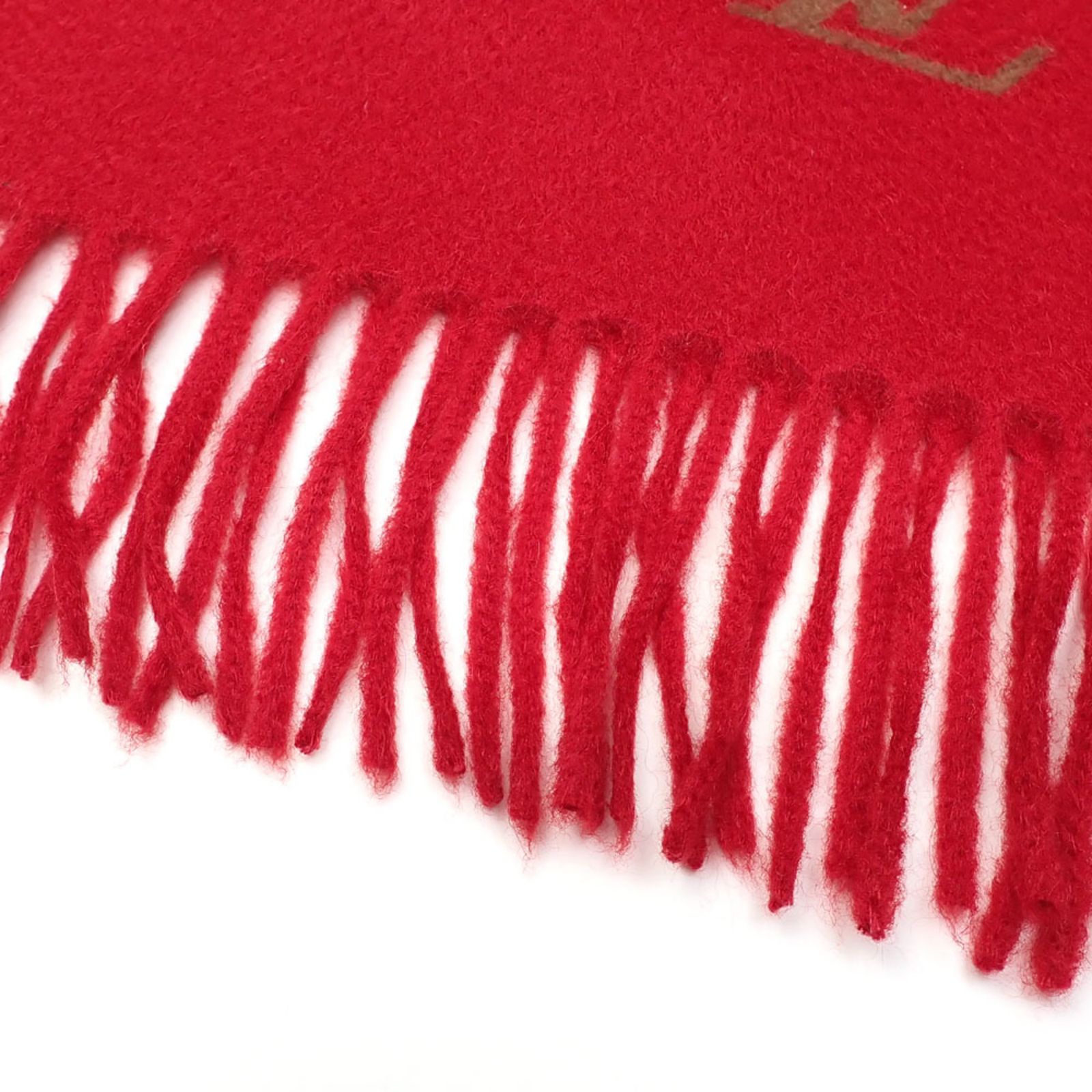 ヴィトン　ノベルティ　マフラー　ボルドーレッド　残り1点 ルイ・ヴィトン(Louis Vuitton) ルイ・ヴィトン マフラー エシャルプ