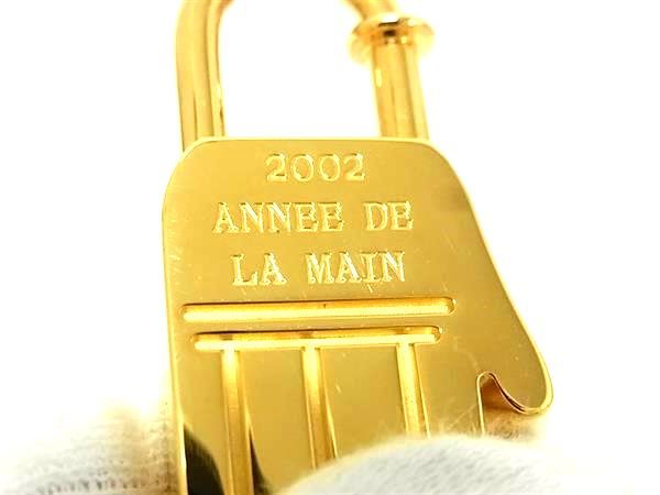 □美品□ HERMES エルメス ANNEE DE LA MAIN 2002年 ハンドモチーフ