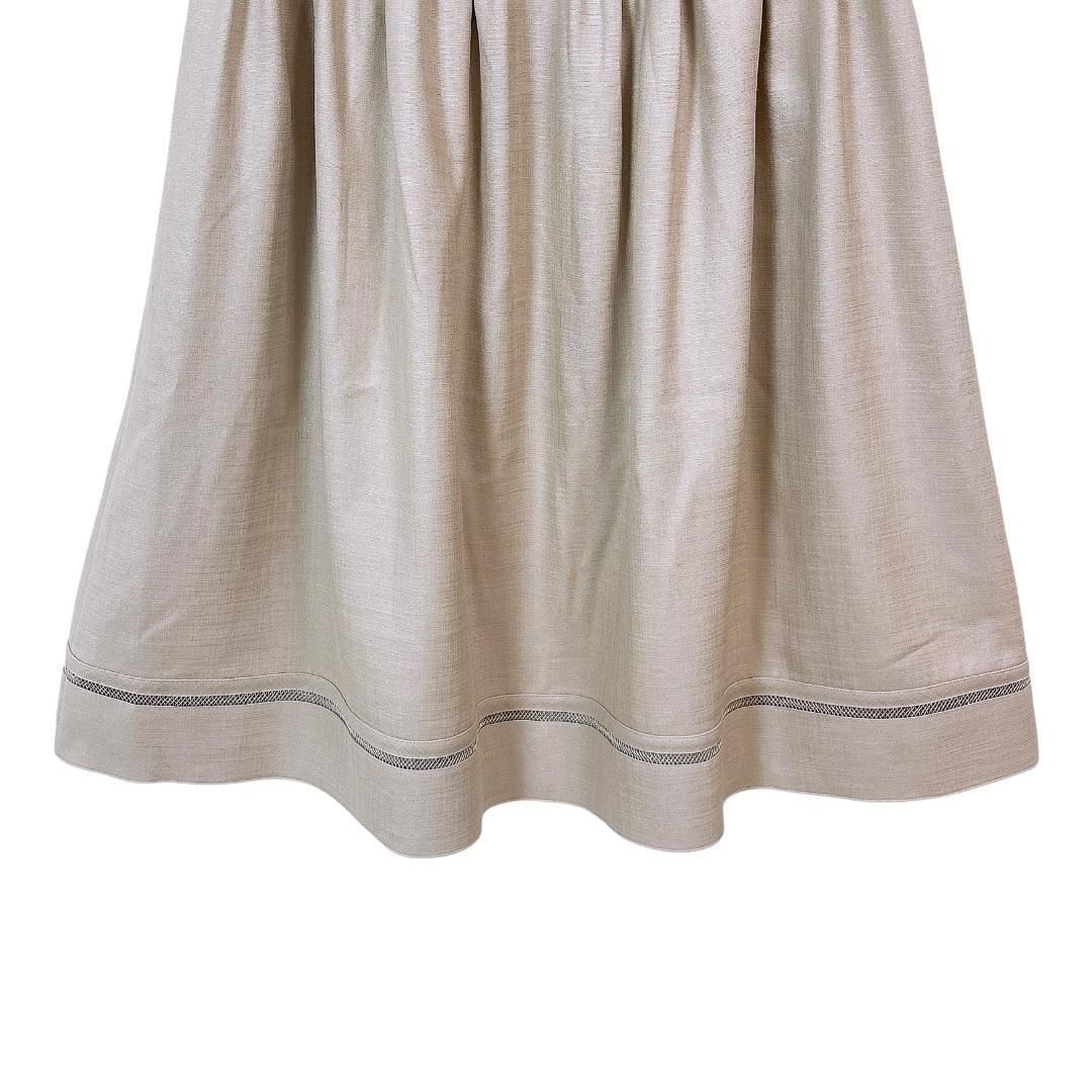 美品】FOXEY NEW YORK 膝丈フレアスカート ウエストシャギー 40 - メルカリ