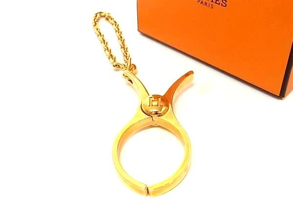 □極美品□ HERMES エルメス フィルー グローブホルダー 手袋ホルダー