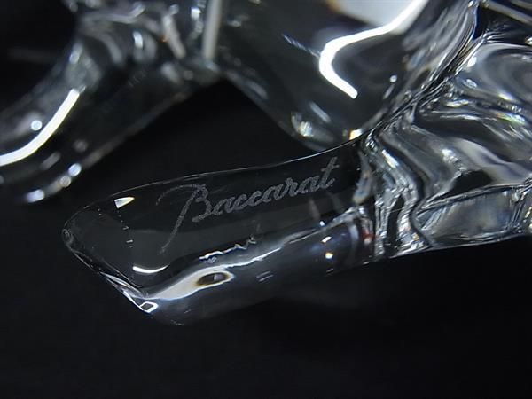  ♥ Baccarat バカラ 干支 丑 牛 クリスタルガラス オブジェ 置物 インテリア クリア FS 8484 その他 キッチン 食器