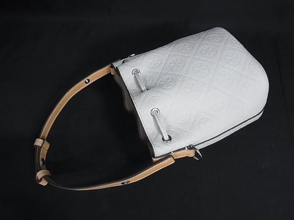 □新品□未使用□TORY BURCH トリーバーチ Tモノグラム ペブル ミニ  