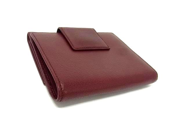 □新品同様□ BVLGARI ブルガリ コレツィオーネ レザー Wホック 二