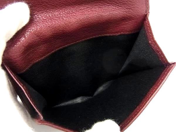 □新品同様□ BVLGARI ブルガリ コレツィオーネ レザー Wホック 二