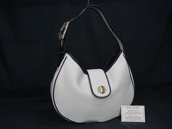□新品同様□ Paul Smith ポールスミス キャンバス ワンショルダー  