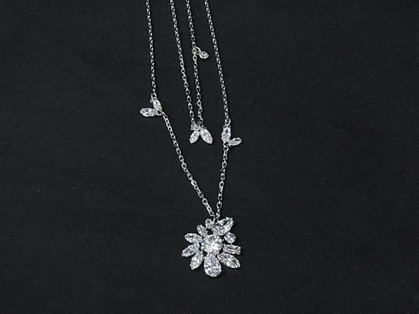 □新品同様□ SWAROVSKI スワロフスキー Gema ジェマ レイヤード 