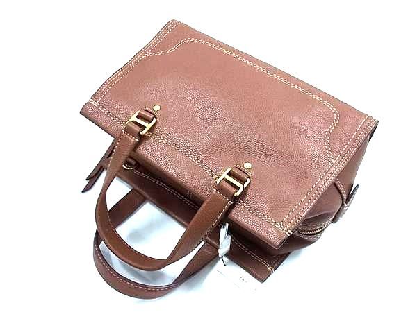 レディース 【新品未使用】MARC JACOBS ブラウンショルダーバッグ