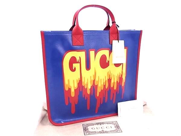 □新品□未使用□ GUCCI 550763 チルドレンズ PVC×レザー トートバッグ