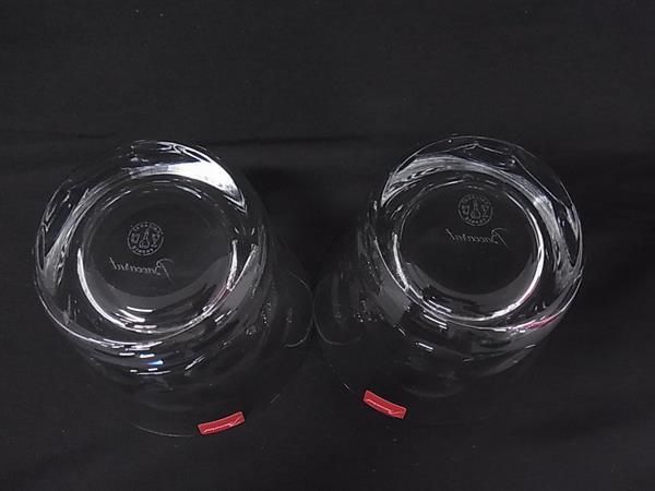  ♥ Baccarat バカラ ベルーガ クリスタルガラス ロックグラス コップ 食器 ペア 2客セット クリア BR 1545 その他 キッチン 食器