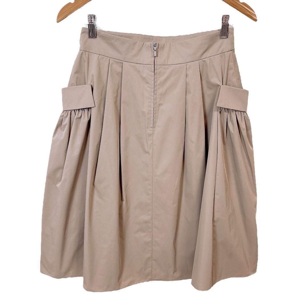 美品】FOXEY NEW YORK 膝丈スカート 両サイドポケット 42 無地 - メルカリ