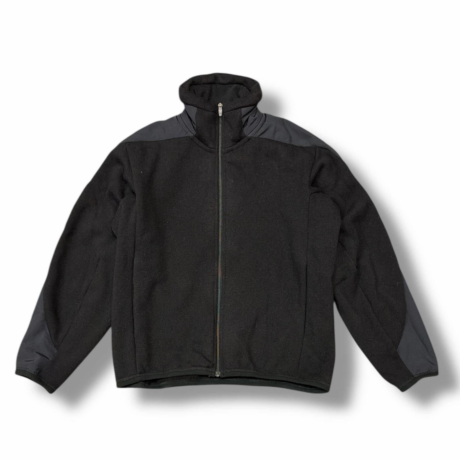 参考上代48400円 LAD MUSICIAN WOOL LOW GAUGE PAILE STAND BLOUSON ウールローゲージパイルスタンドブルゾン ラッドミュージシャン 2225-607 ブラック 44 （7993M） 参考上代48400円 LAD MUSICIAN WOOL LOW GAUGE PAILE STAND BLOUSON