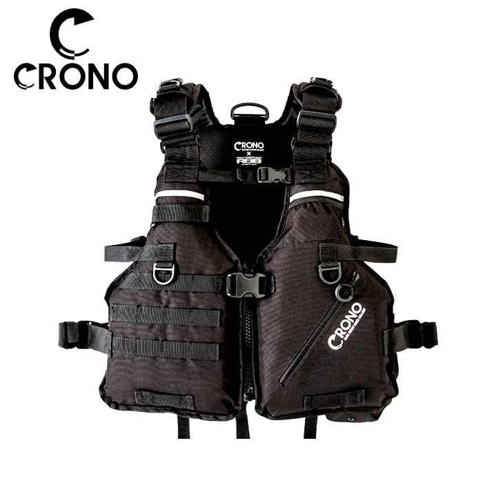 クロノ CRONO エギングベスト ブラック CEV 01