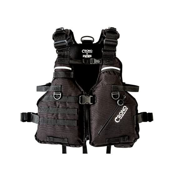 クロノ CRONO エギングベスト ブラック CEV 01