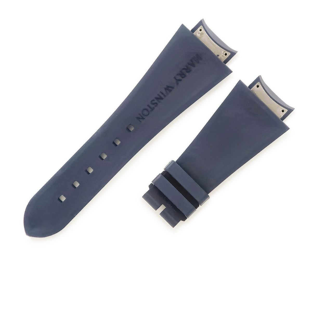 正規品　ハリーウィンストン オーシャンダイバー　純正ラバーベルト　黒 ハリーウィンストン Harry Winston 腕時計パーツ 純正 オーシャン用