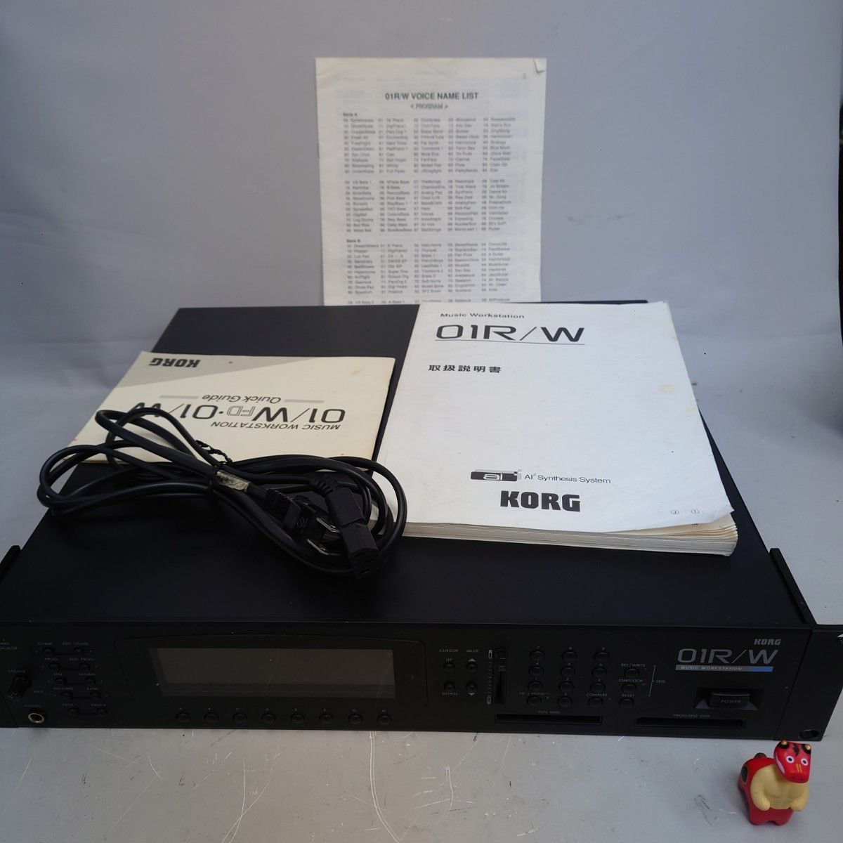 KORG 01R/W 音源モジュール 動作品 取説付 AIシンセサウンド搭載