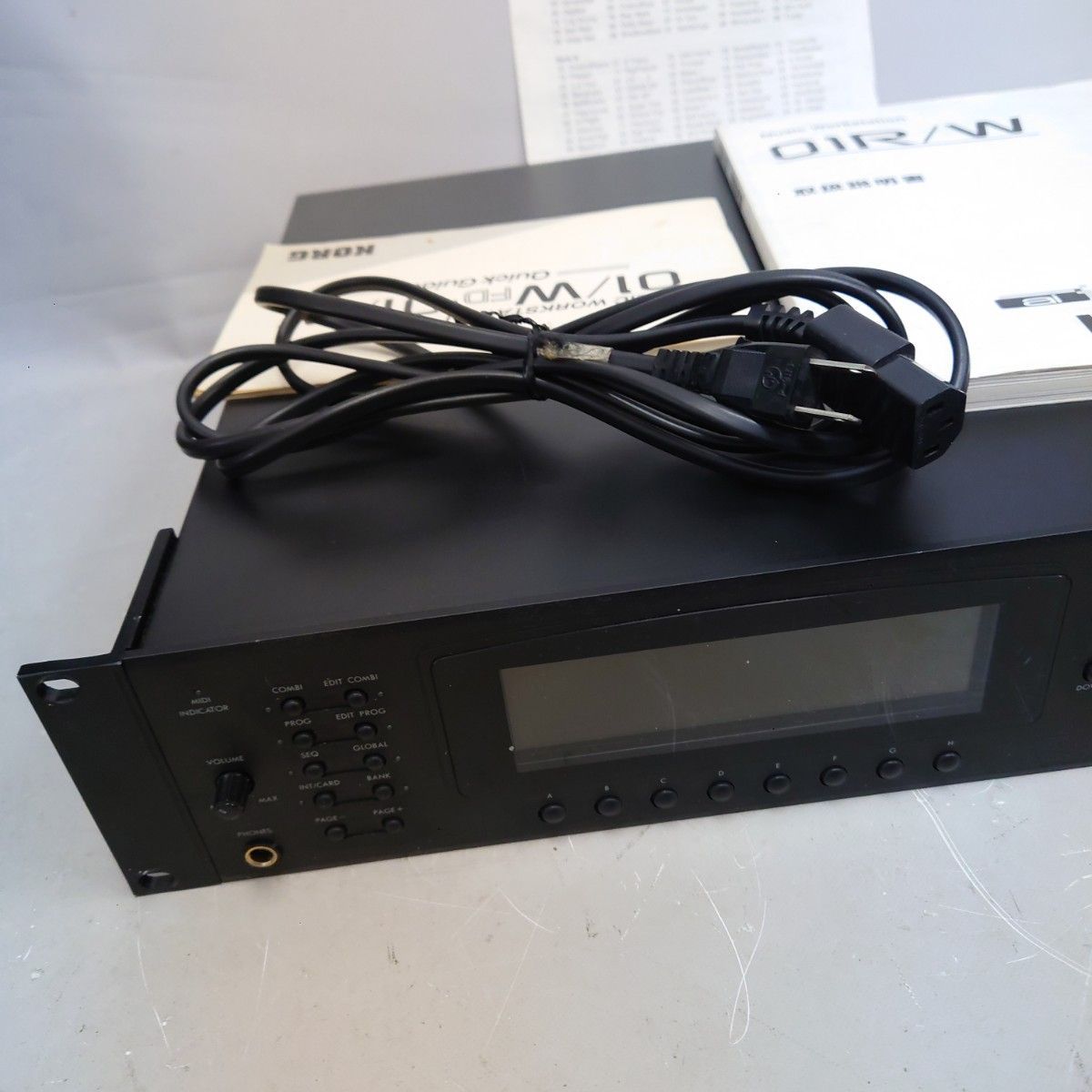 KORG 01R/W 音源モジュール 動作品 取説付 AIシンセサウンド搭載