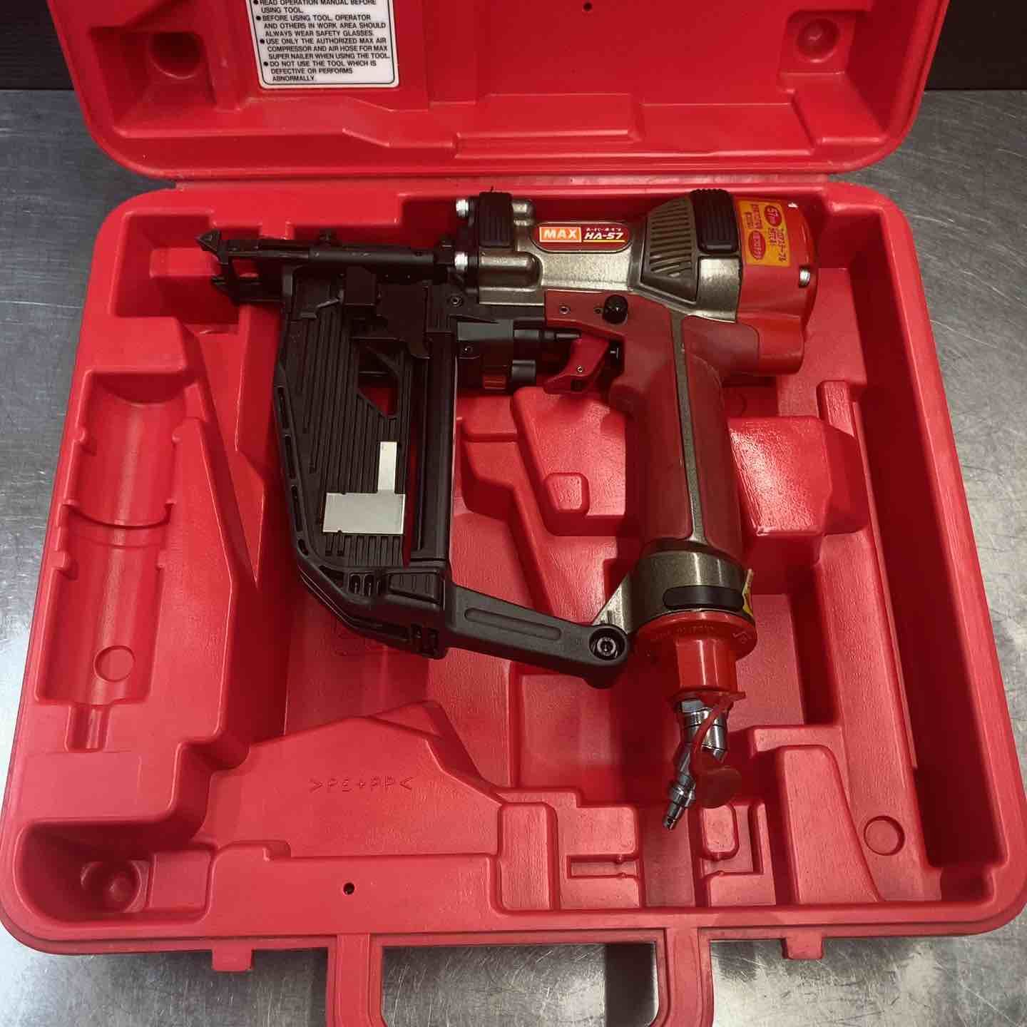 品 マックス MAX 高圧フロアタッカ HA-57|957 Tフロア