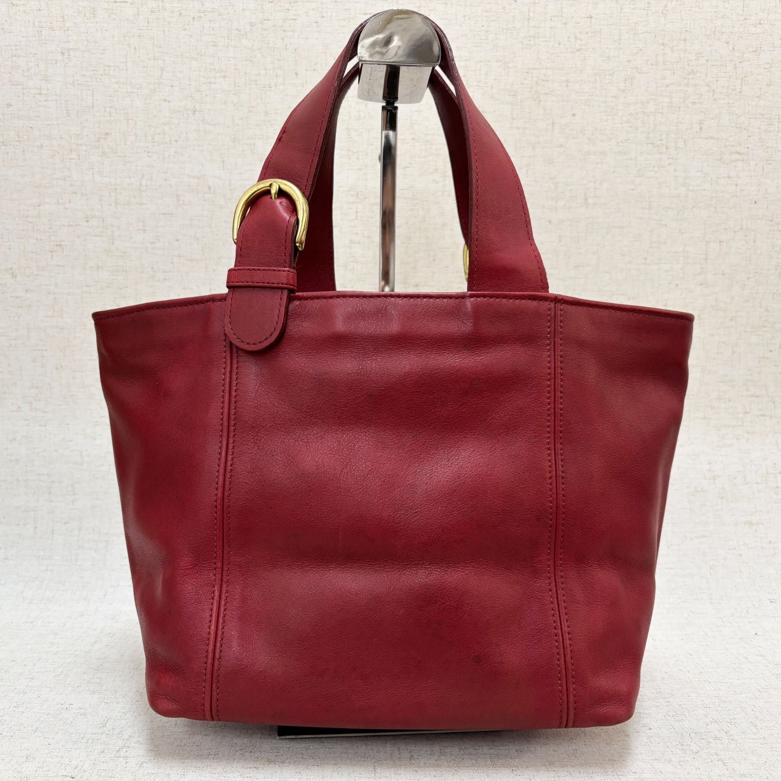 COACH オールドコーチ ハンドバッグ レッド COACH コーチ ハンドバッグ オールドコーチ レッド ワインレッド