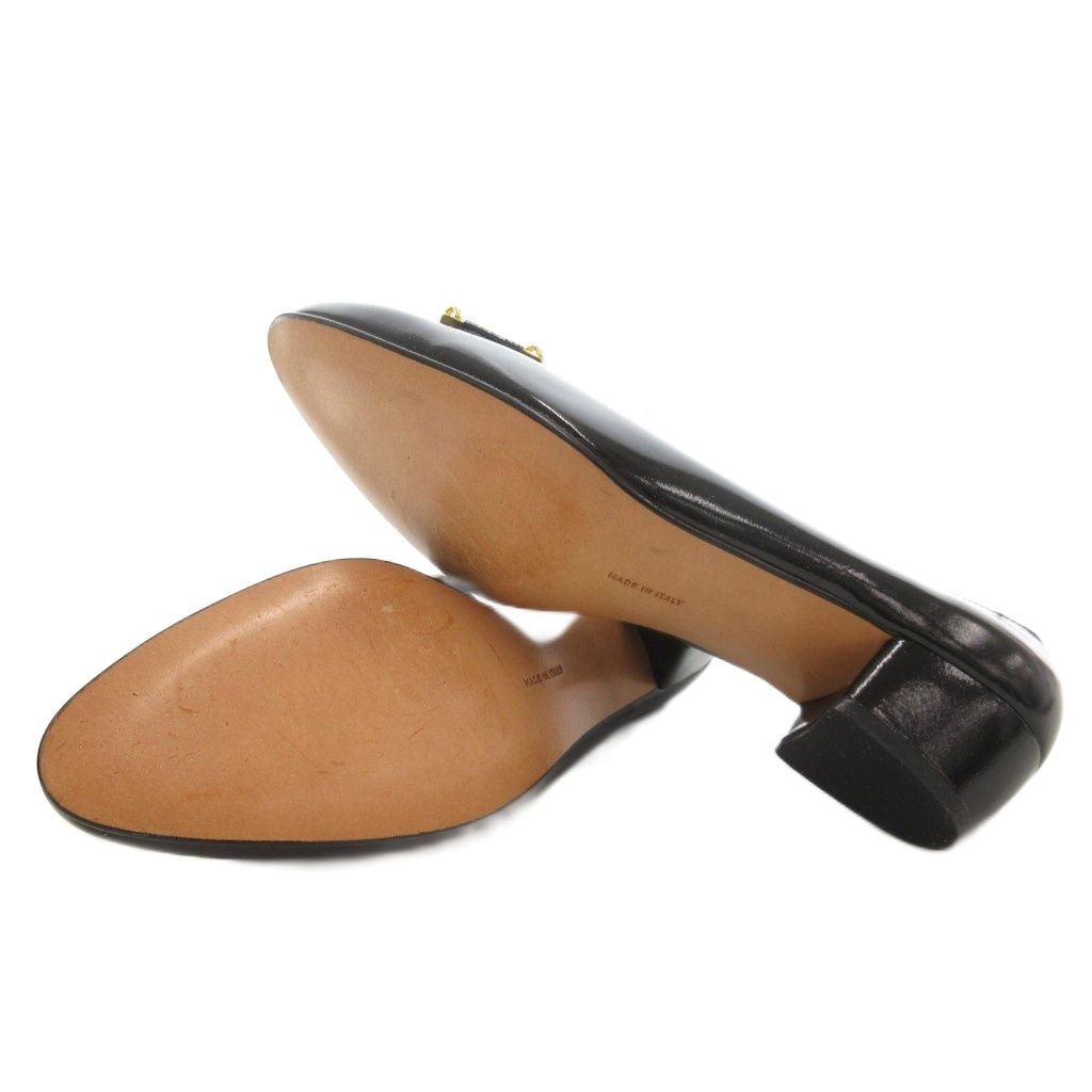 サルヴァトーレフェラガモ Salvatore Ferragamo パンプス エナメル 6.5