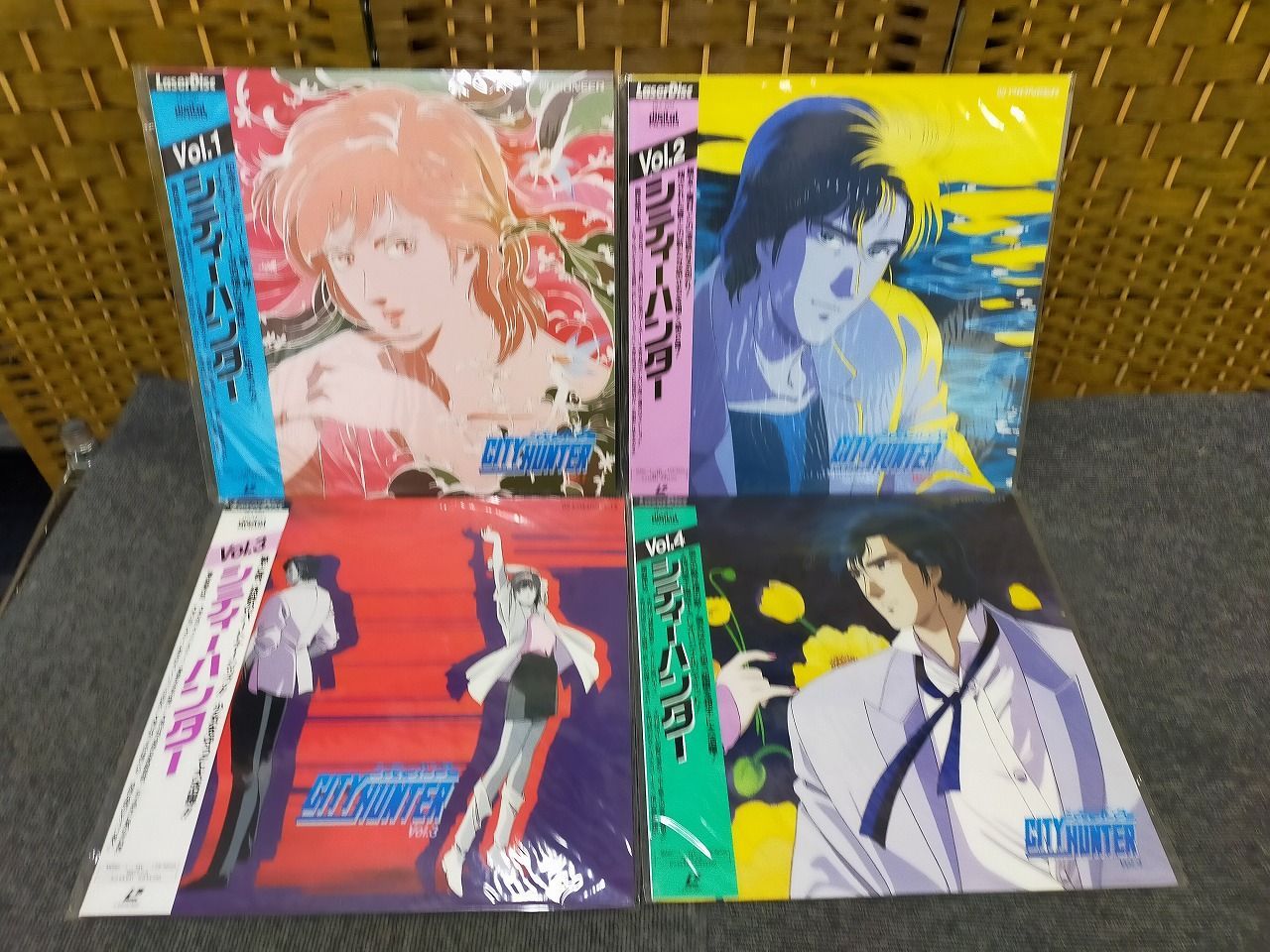 シティーハンター レーザーディスク LD 8枚セット 帯付き 解説書付き